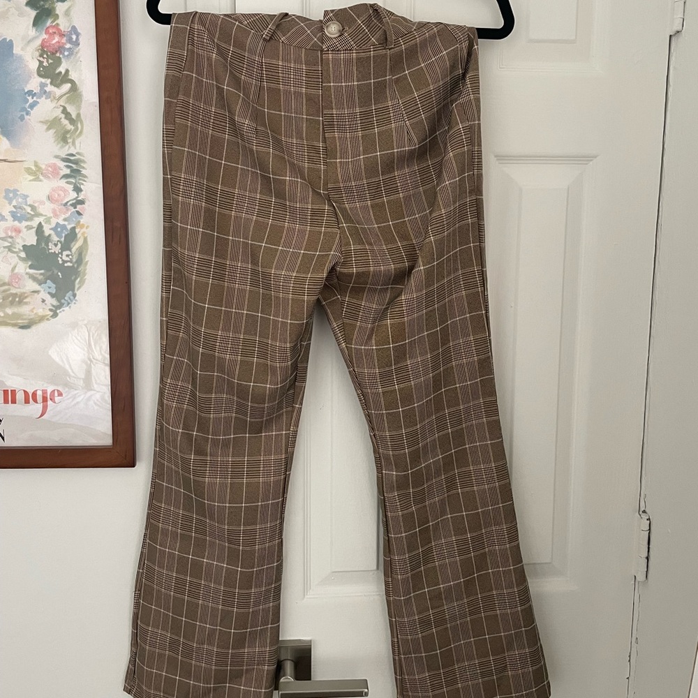 Plaid trousers